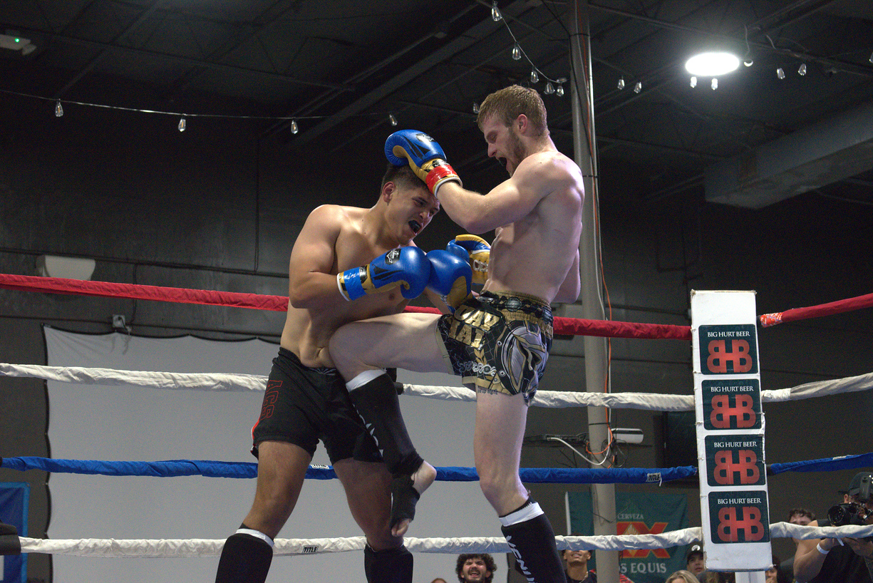 Kickboxing training at Proving Ground MMA